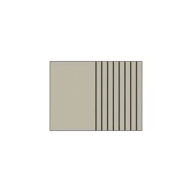 3D akusztikus panel 60x80 cm csíkos