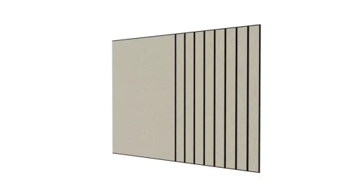 3D akusztikus panel 60x80 cm csíkos