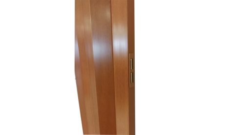 Üvegkazettás harmonika ajtó cseresznye