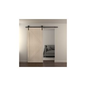 Fa tolóajtó keresztpántos PM1-1 natúr fenyő