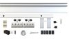 RS120 szerelési csomag tolóajtóhoz