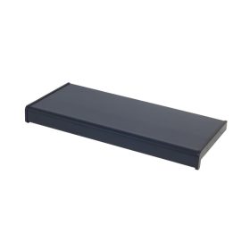 Műanyag ablakpárkány antracit 124x20