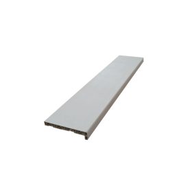 Műanyag ablakpárkány fehér 124x25