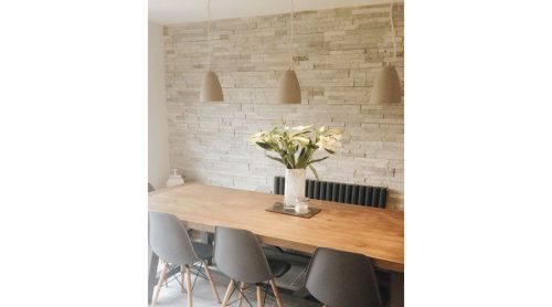 Öntapadós beltéri kőburkolat Moon