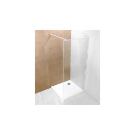 Zuhanyfal fehér szegélyű 90x190 A-20P-3