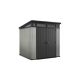 ARTISAN 7x7 műanyag kerti ház barna-szürke