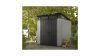 ARTISAN 7x7 műanyag kerti ház barna-szürke