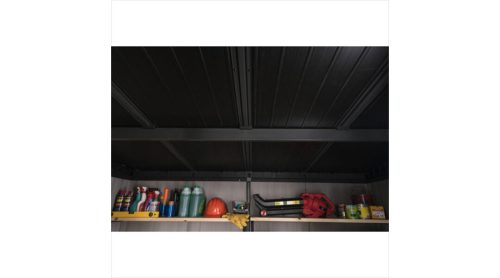 ARTISAN 7x9 műanyag kerti ház barna-szürke