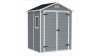 MANOR 6x5 DD műanyag kerti ház szürke-fehér