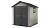 OAKLAND 757 festhető műanyag kerti ház barna-szürke