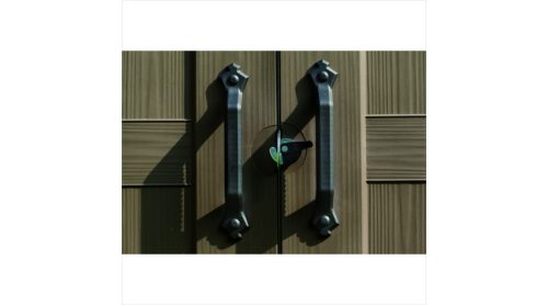 FACTOR 8x8 műanyag kerti ház bézs-szürke