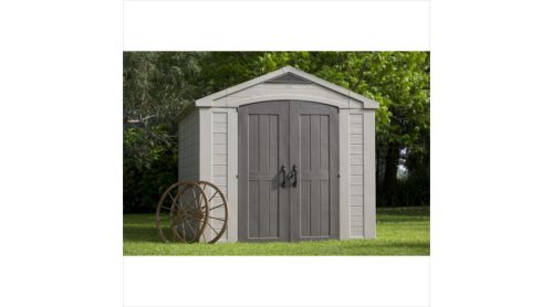 FACTOR 8x11 műanyag kerti ház bézs-szürke