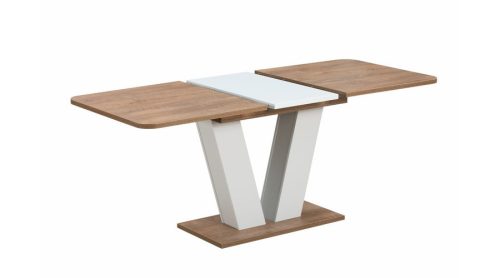 Vegas 2 bővíthető asztal Kansas tölgy - szürke