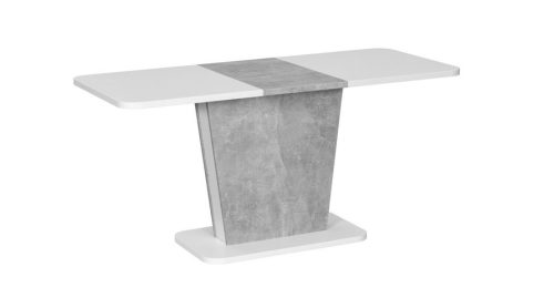 Calypso bővíthető asztal Beton szürke - fehér
