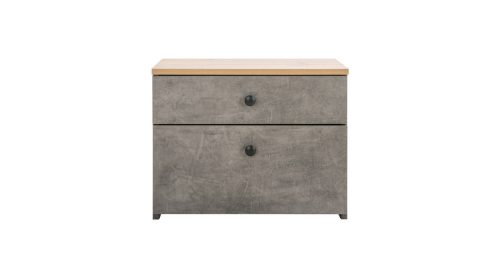 Light éjjeli szekrény 13.89 sonoma tölgy-szürke