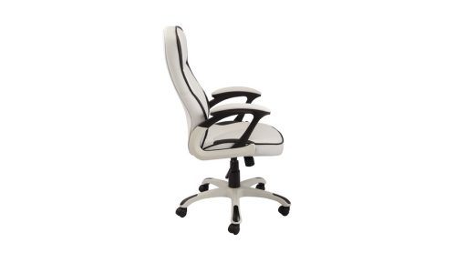 US 25 Reno vezetői forgószék fehér-fekete