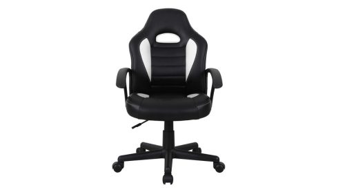 US 92 Euro gamer szék fekete-fehér