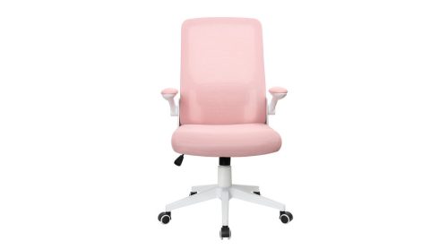 US 133 mesh forgószék RK-851WT pink
