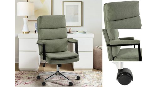 US 134 irodai szövet forgószék zöld