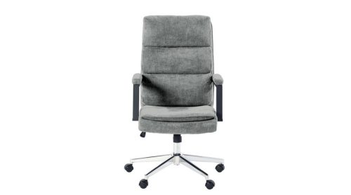 US 134 irodai szövet forgószék világos szürke