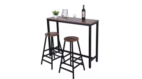 Hogland bárasztal 2 székkel szett