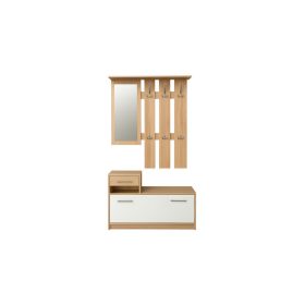 Filio tükrös előszobafal fehér-fehér tölgy