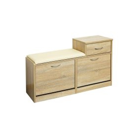 Jana cipőszekrény fehér tölgy