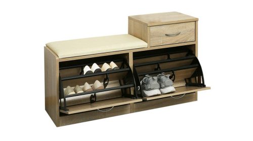 Jana cipőszekrény fehér tölgy