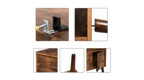 Vintage mini könyvszekrény