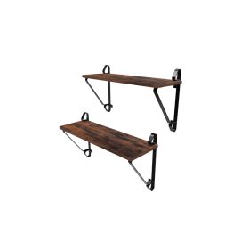 Vintage 2 részes lebegőpolc