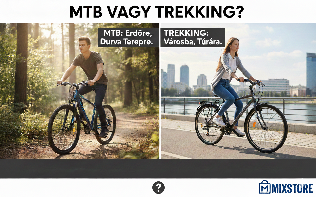 MTB vagy trekking: melyik kerékpár való neked valójában?