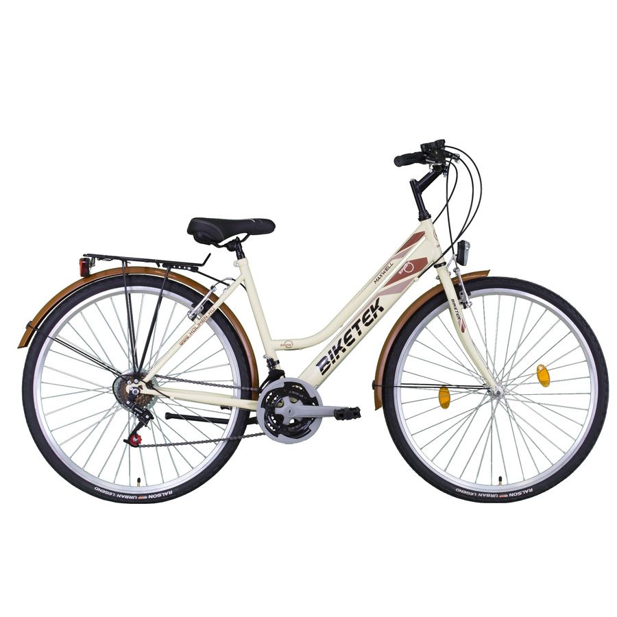 Koliken Biketek Maxwell 28” Trekking – női kerékpár latte színben