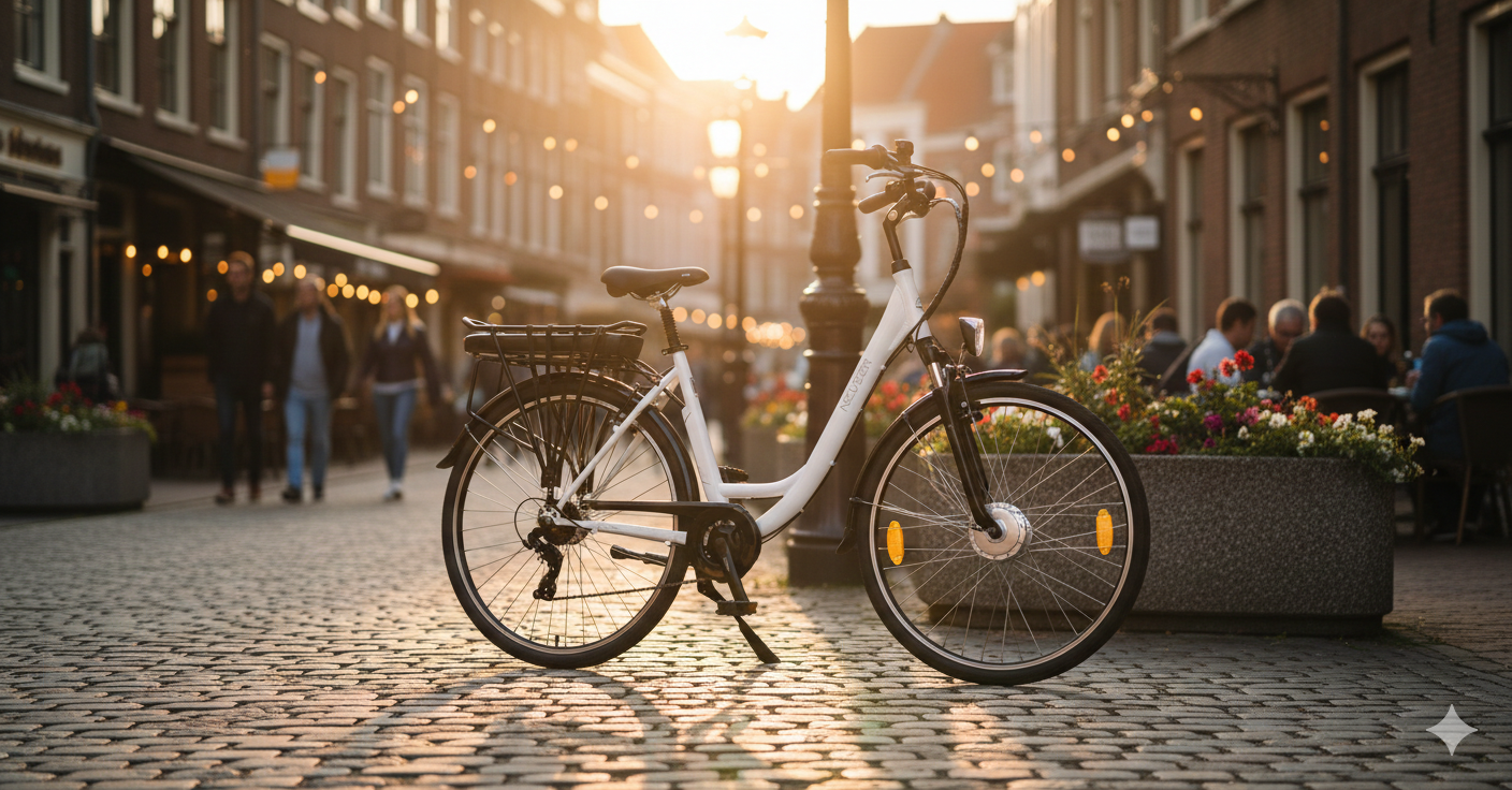 Neuzer Lido női elektromos kerékpár – elegáns e-bike városi közlekedéshez