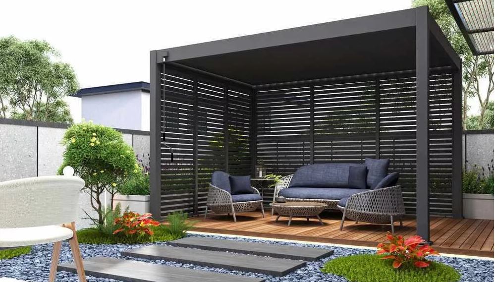 Hogyan árnyékoljuk a teraszt nyáron? Pergola vagy pavilon a jobb megoldás?