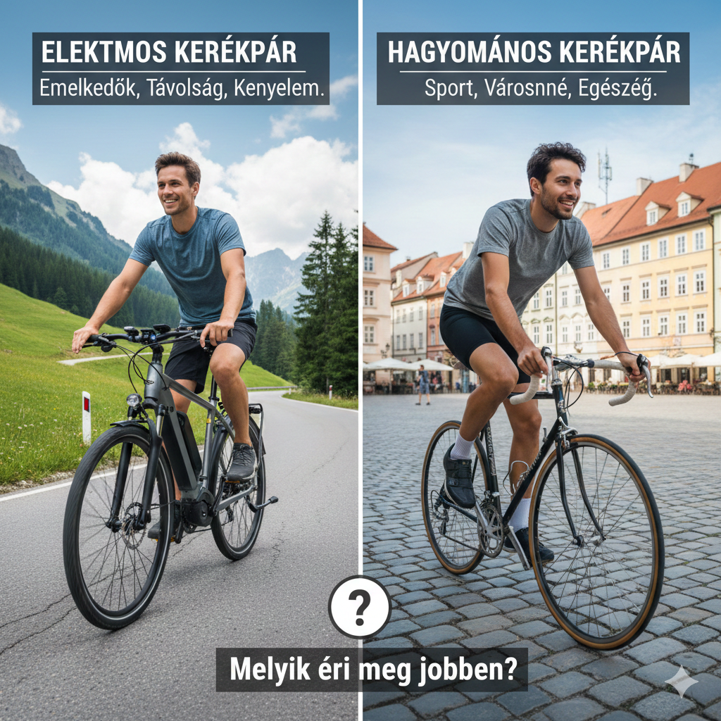Elektromos vagy hagyományos kerékpár: mikor melyik éri meg jobban?