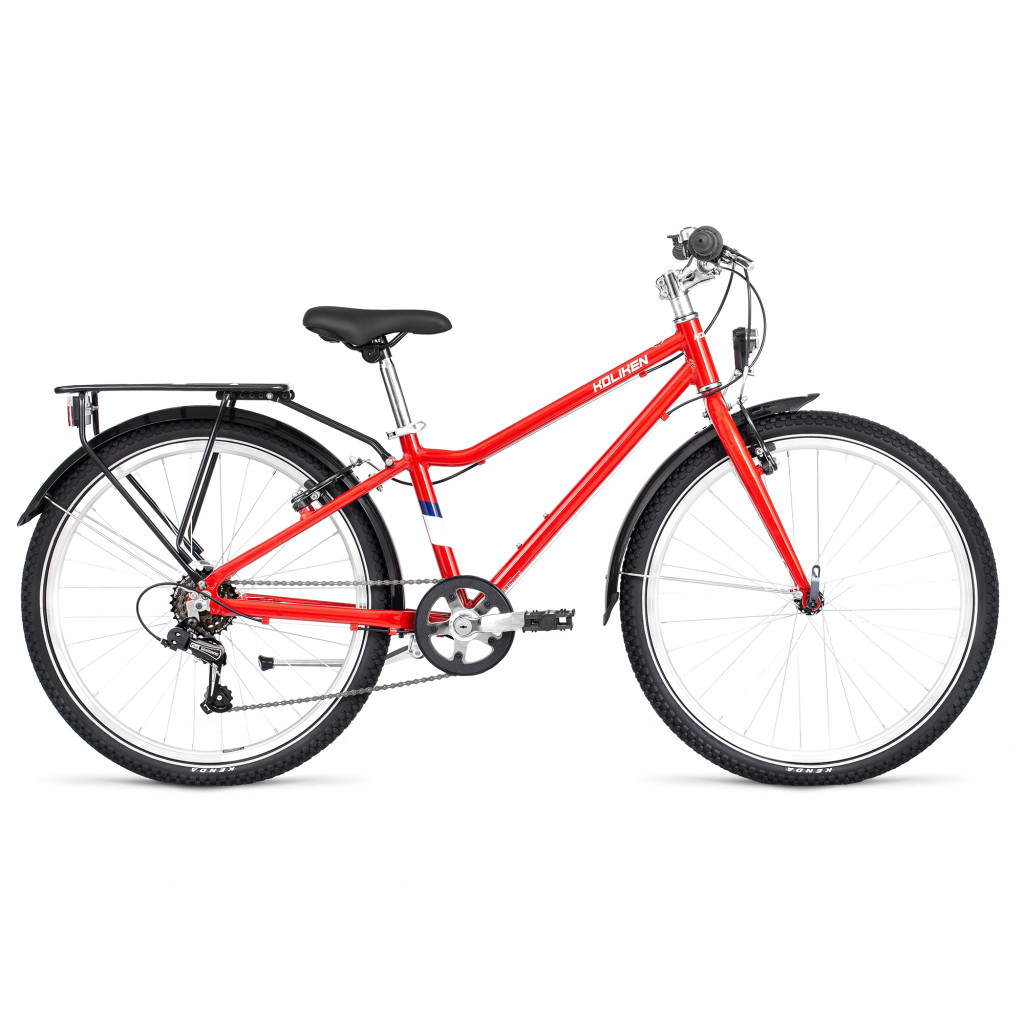 Koliken 24 Touring kerékpár piros