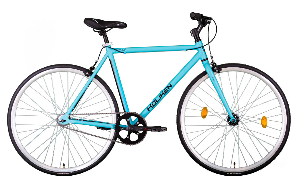 Koliken Fixed 28 türkiz-feket 56 cm-es váz