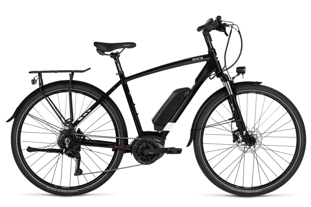Koliken Scoria Trekking e-bike S fekete