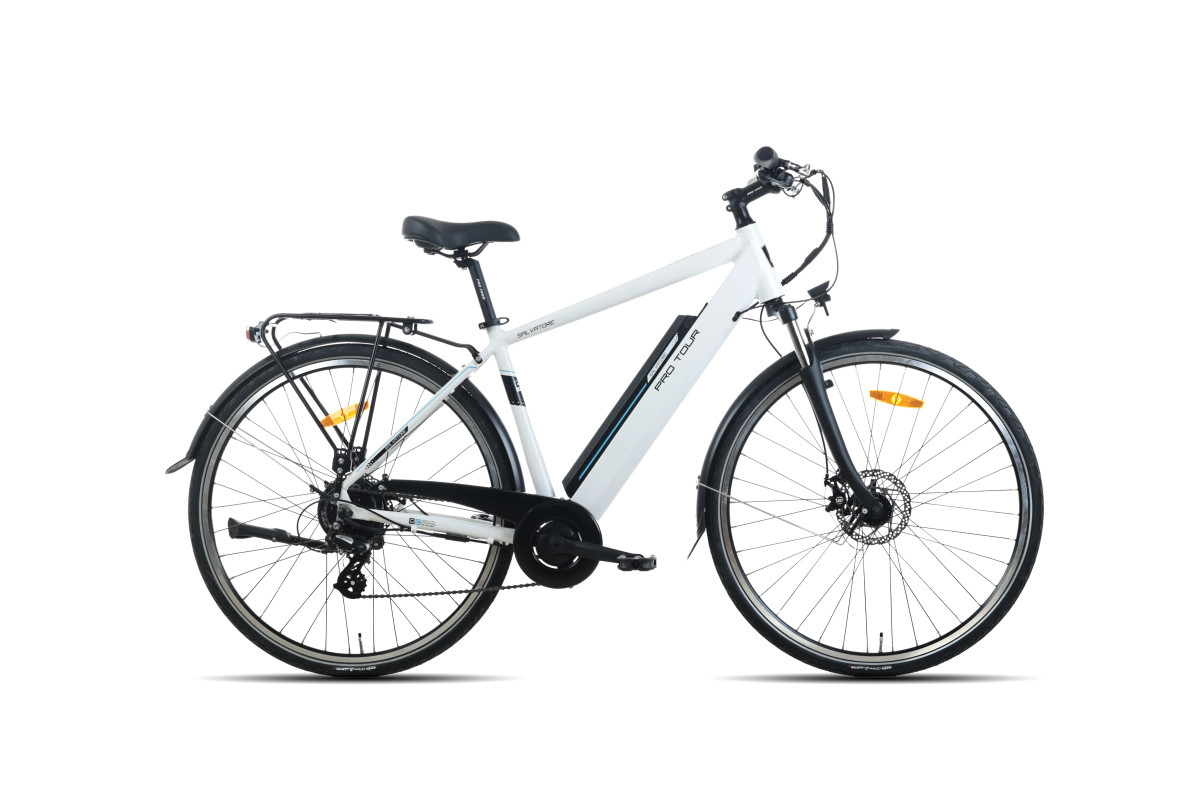 Koliken Velzen Pro Tour 28 Trekking férfi, fehér, 48 cm elektromos kerékpár
