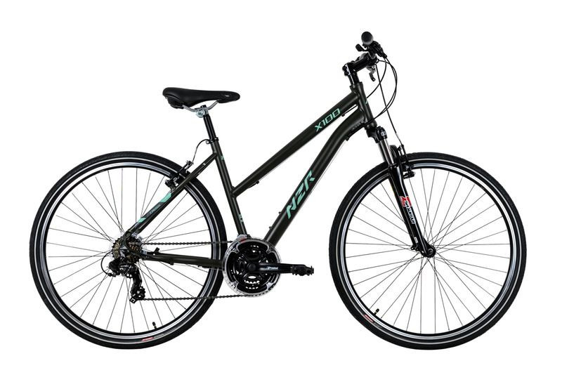 Neuzer X100 nõi szürkésoliva/ menta 19