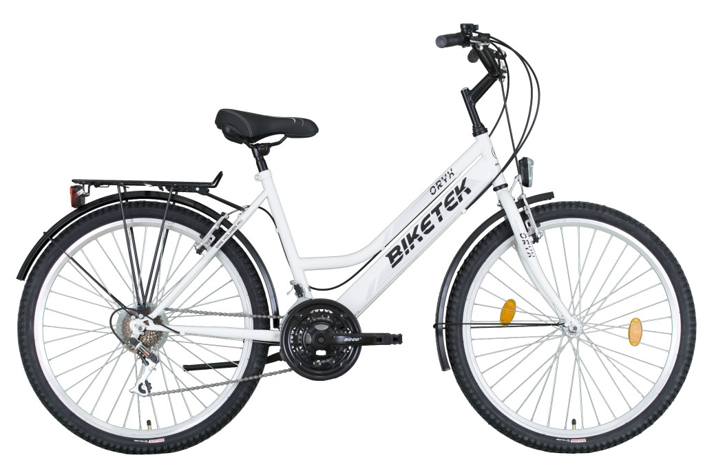 Koliken Biketek Oryx 26 ATB kerékpár női fehér váltós