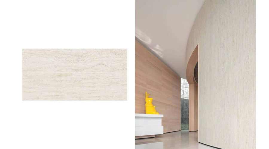 Flexibils falburkolat 60x120 cm Trivertine